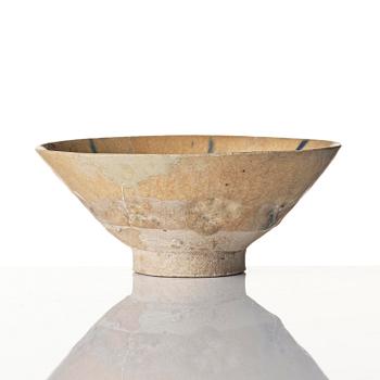 Skål, lergods, Keshan, Persien, omkring 1200 e.Kr.