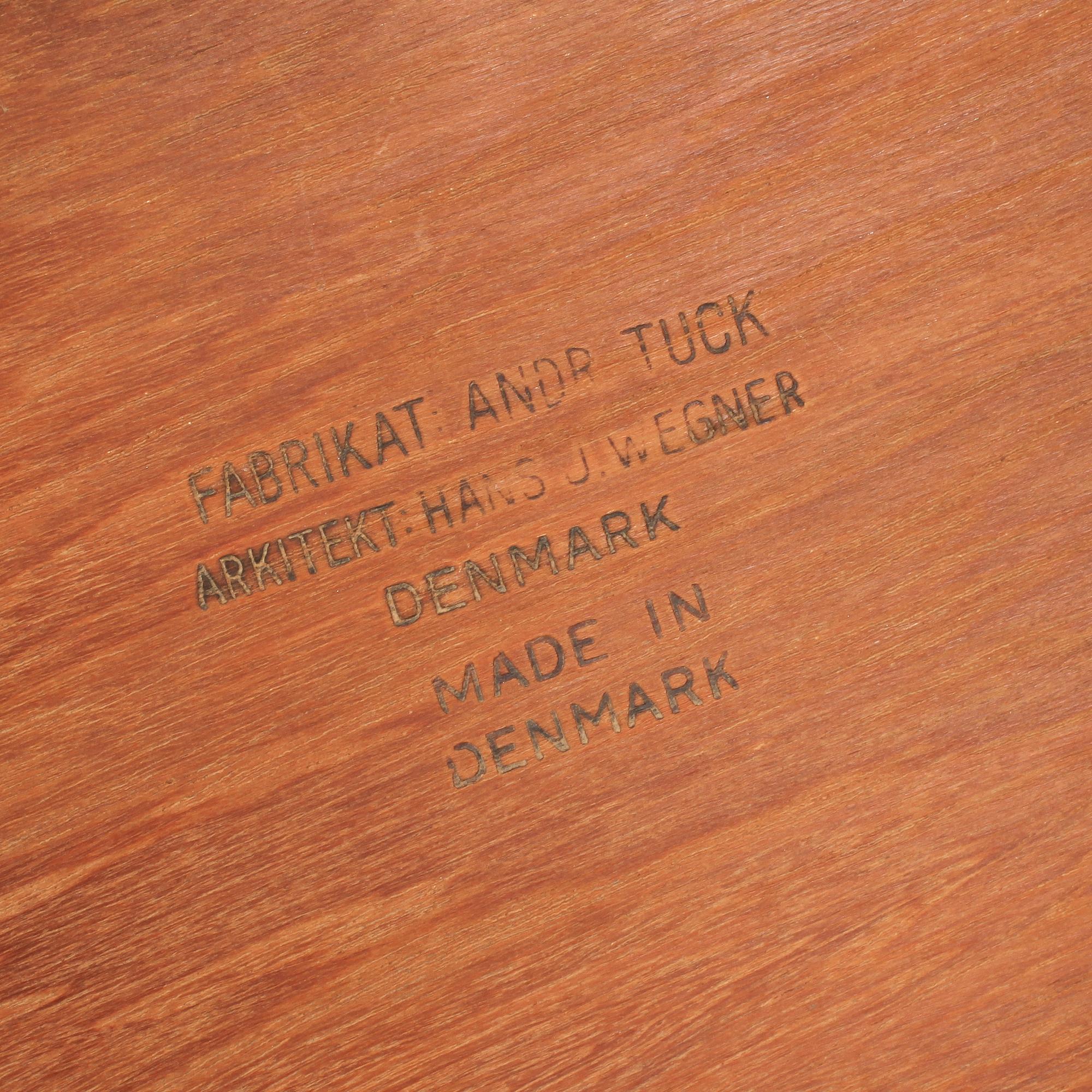 SÄNGBORD, ett par, Hans J Wegner, Andreas Tuck, Danmark, 1950/60-tal.