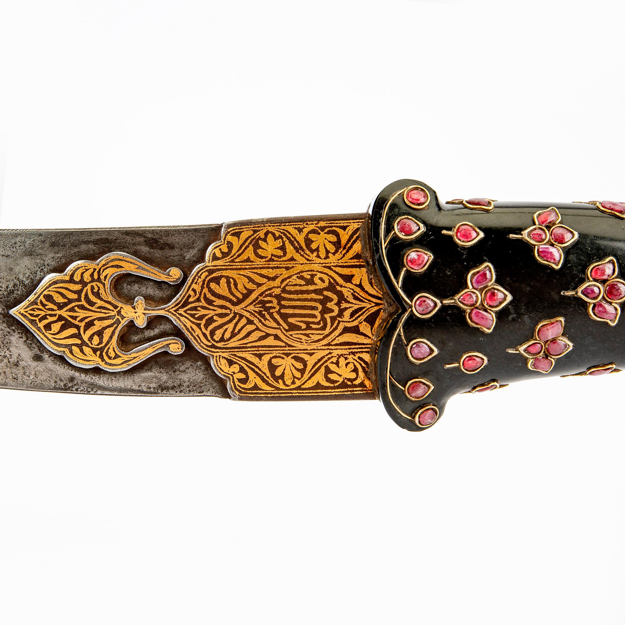 Khanjar, dagger, indopersian for the ottoman market, turn of the Century 1900 / early 20th Century.
