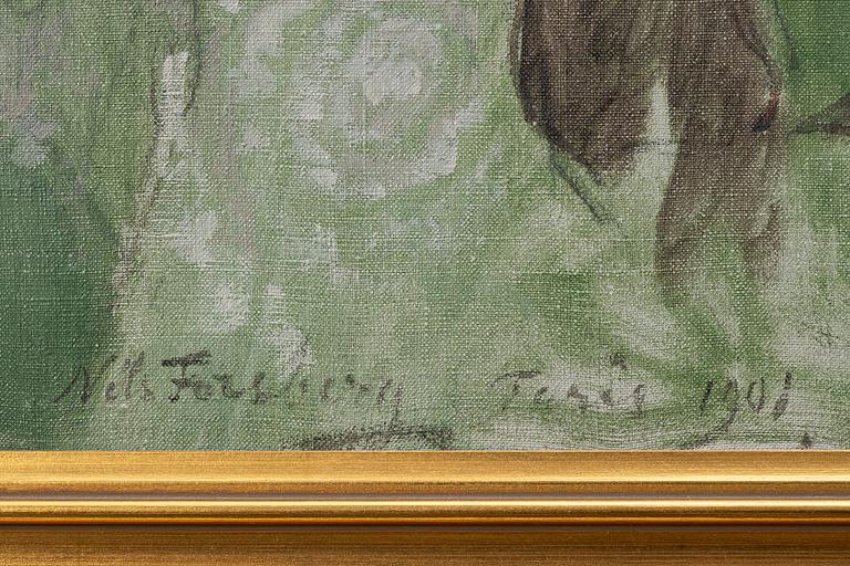 Nils Forsberg d y, Portrait of a lady, reportedly Countess Cassel.