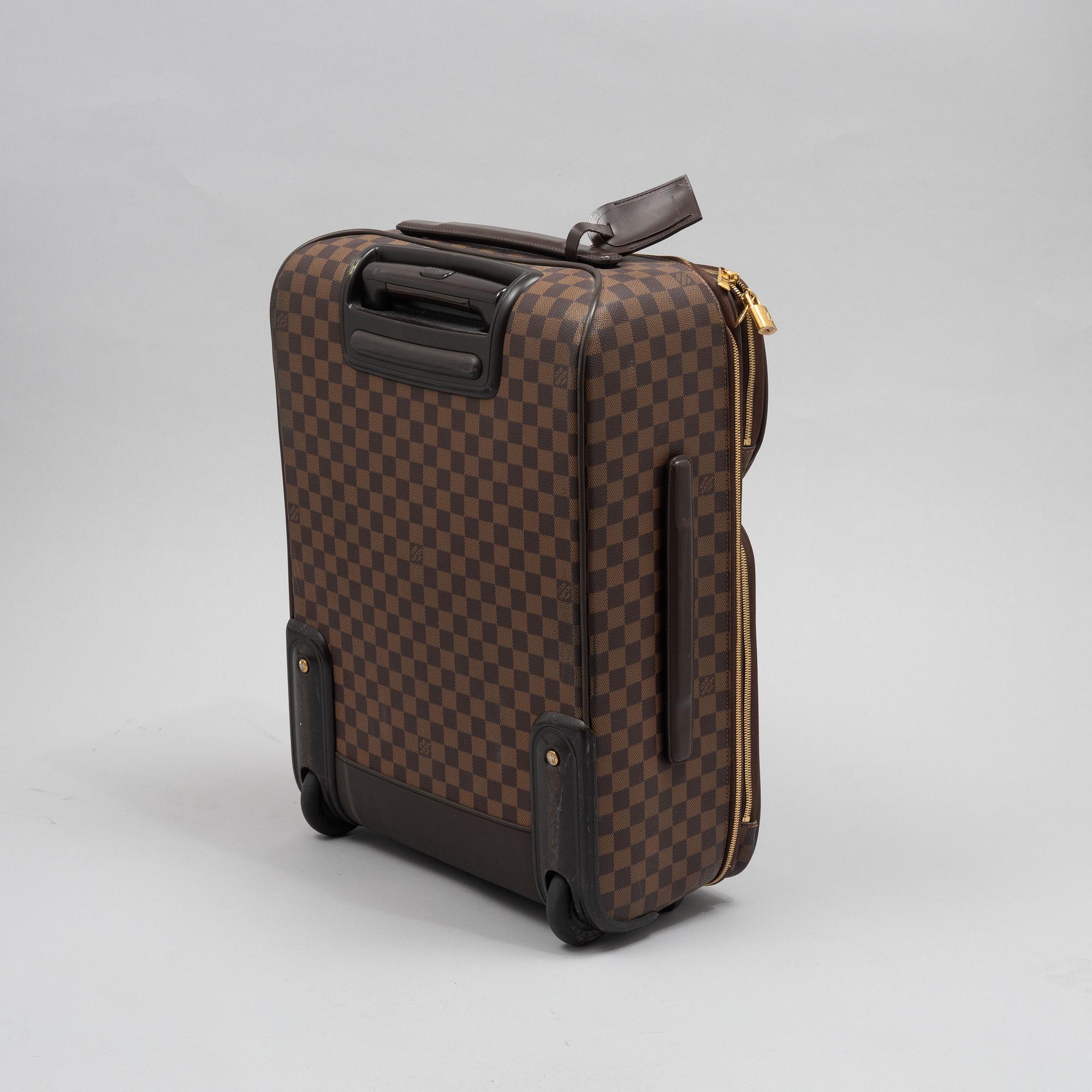 Louis Vuitton, travel suitcase "Pegase 55", 2011.