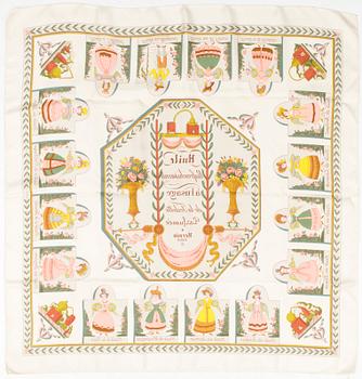 HERMÈS SCARF Huile Rafraichissante à l'usage de la Toilette Parfumée.