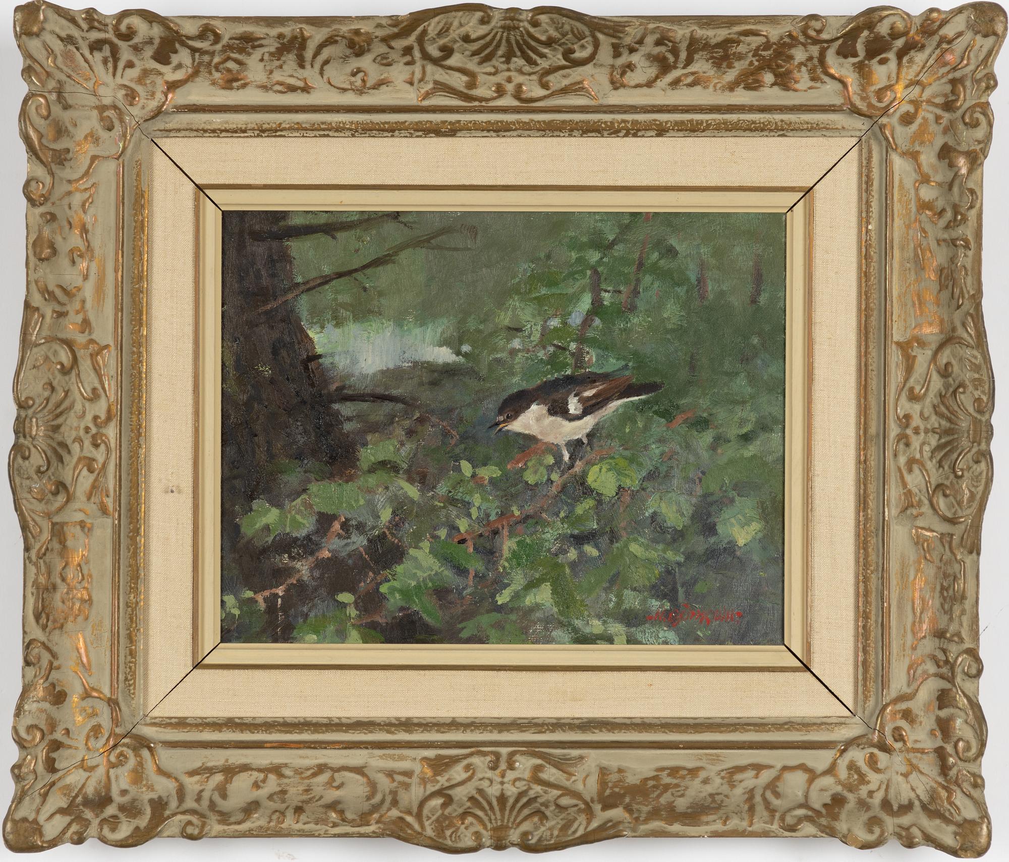 Nils Björkqvist, "White Flycatcher".