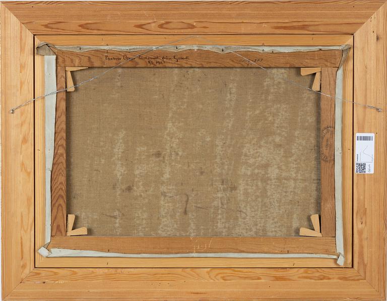 Johan Krouthén, oil on canvas signed and dated 1921.