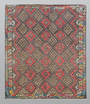 A carpet, Kilim, ca 250 x 220 cm.