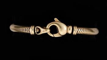 ARMBAND, 18 K guld, ca 29 g.