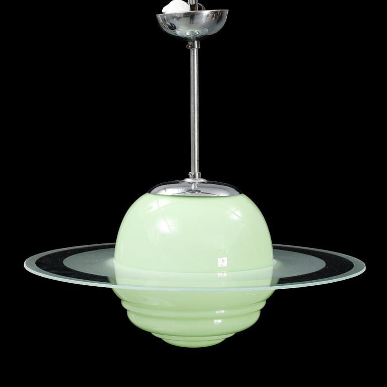 A 1930s ceiling lamp.