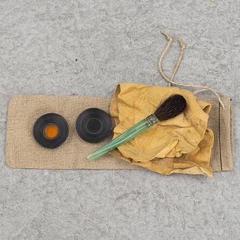Rangefinder with accessories, M/1938. Used by the Mobile Coastal Artillery, no. 58866, Sweden.