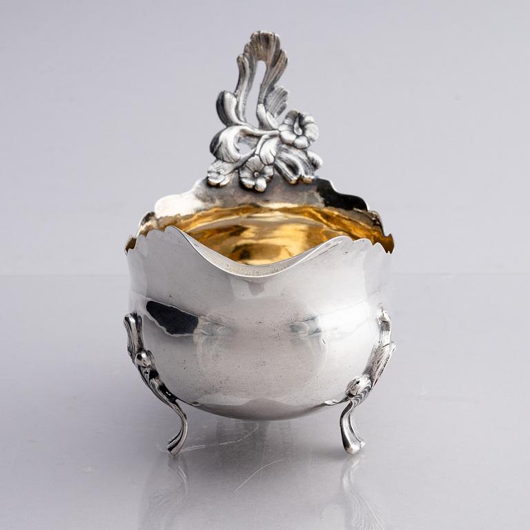 A Swedish 18th century silver cream-jug, mark of Mikael Hammarberg, (active 1758-1789 (90)) Härnösand.