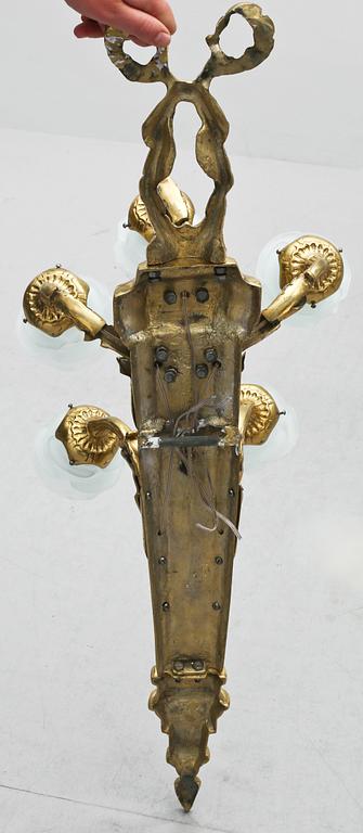 VÄGGLAMPA, 1900-talets andra hälft.