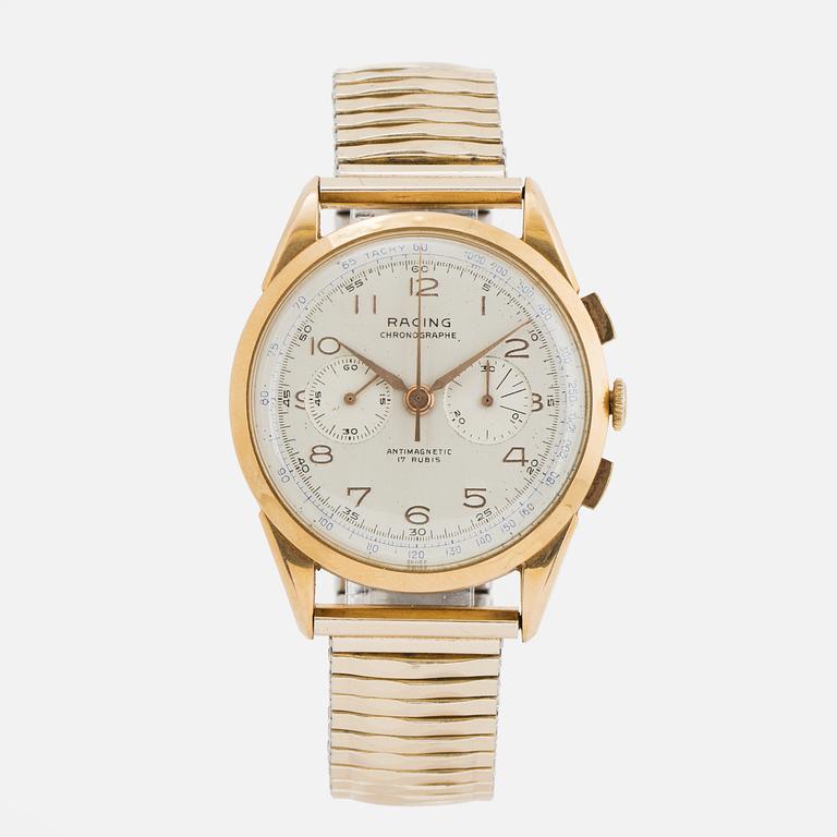 RACING, chronograph, wristwatch, 38 mm.