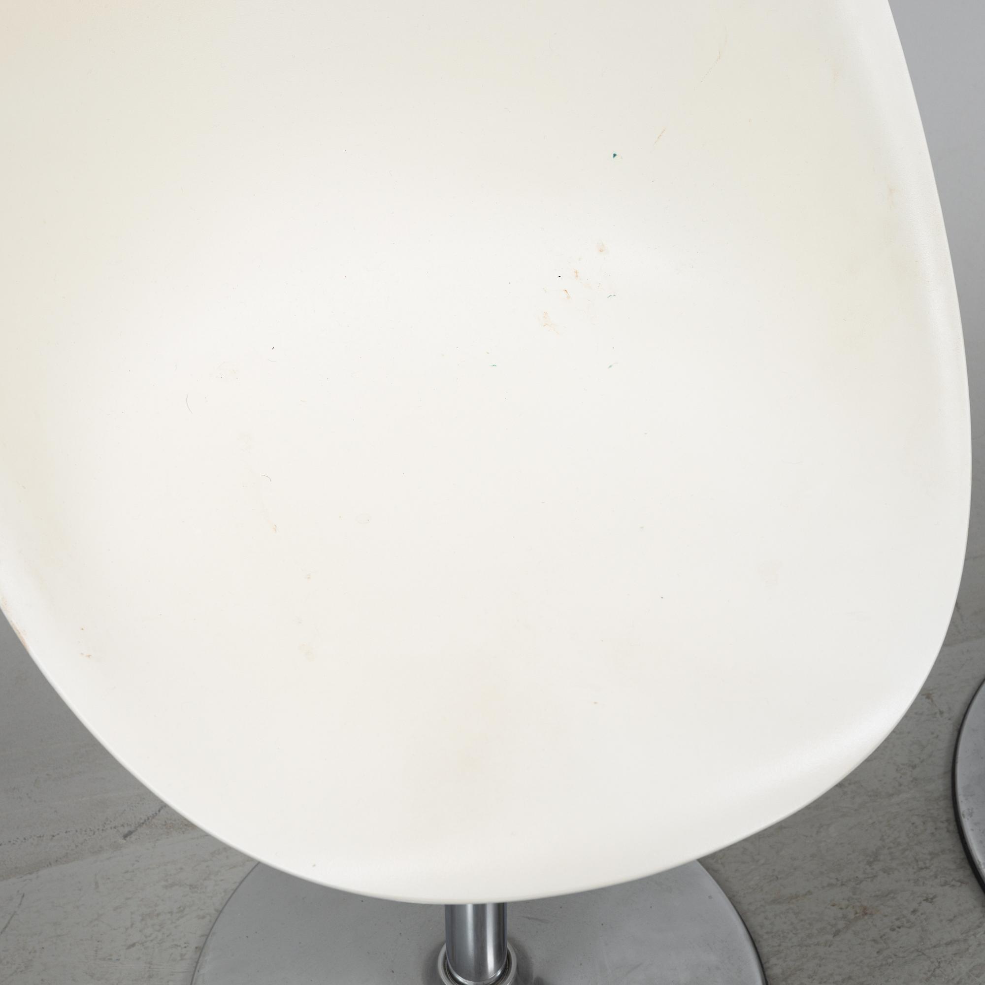 Stefano Giovannoni, a set of four 'Bombo chair', bar chairs, Magis, Italy.