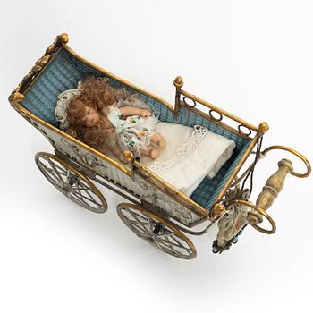 Märklin, dockvagn, omkring 1900.