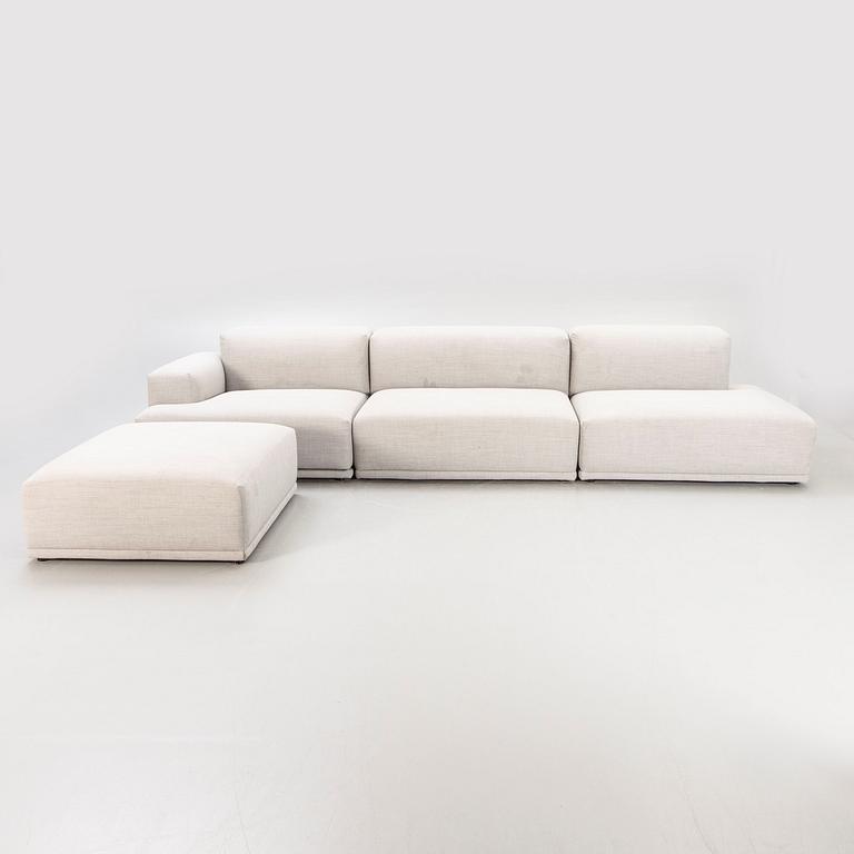 Muuto, sofa / modular sofa, "Connect modular sofa", design Anderssen & Voll, 4 dlr, designed 2012.