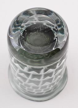 VAS, glas, Ingeborg Lundin, Orrefors, Ariel, 1966.
