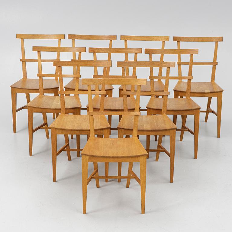 Nirvan Richter, ten chairs, Norrgavel.