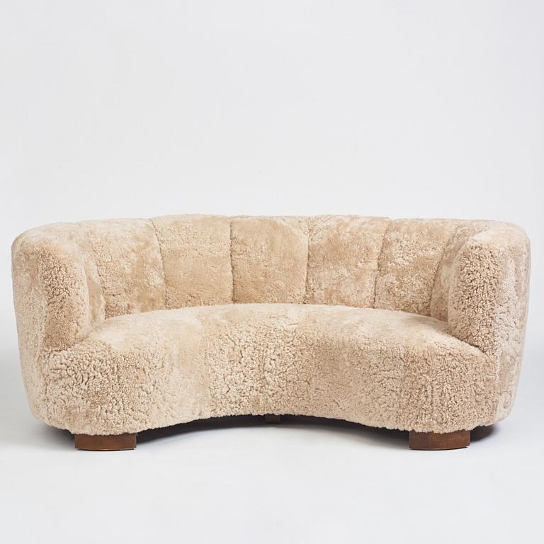 A  Danish Modern sofa, 1940s.
