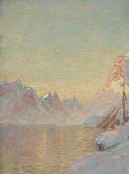 Anna Boberg, Motif from Lofoten.