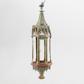 Lykta Gotisk stil omkring 1900.