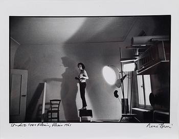 RENÉ BURRI, "STUDIO YVES KLEIN, PARIS, 1961".