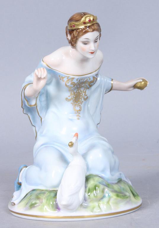 FIGURIN, porslin, Rosenthal, sign Ferd. Liebermann.