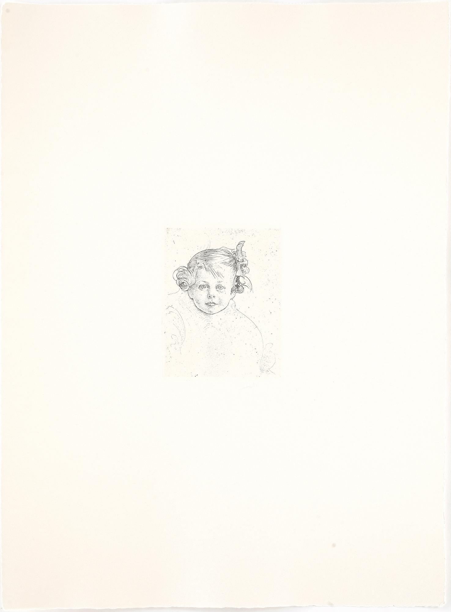 CARL LARSSON, efter, etsningar, 6 st, osign, tryckta 1983 hos Hjert & Hjert, från originalplåtar, numr. 65/360.
