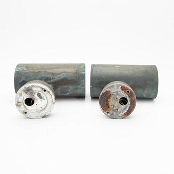 Hans-Agne Jakobsson, wall lamps, a pair, "C627", Markaryd, 1950s.