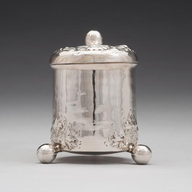 A Norwegian early 18th century silver tankard, mark of Johannes Johannesen Reimers d e, Bergen c.1700.