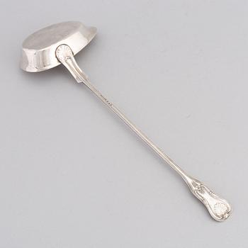 A Swedish Silver Laddle, mark of JA Selling, Härnösand 1869.