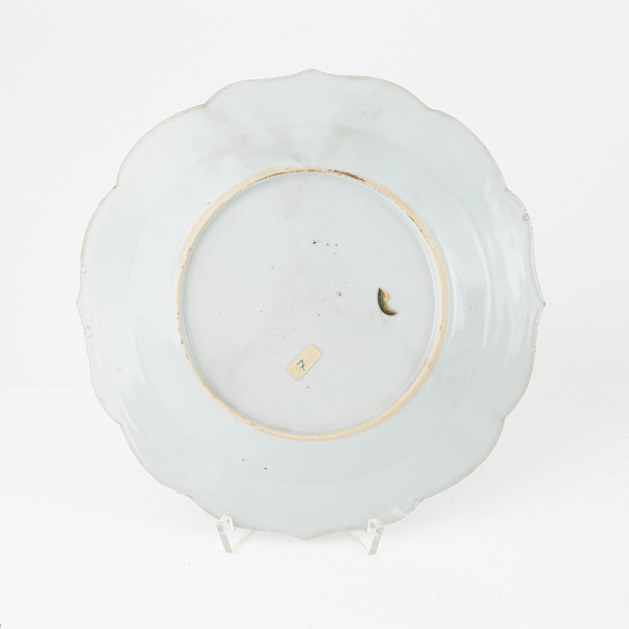 Six porcelain pieces, China, 18th-19th century.