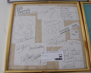 PARTI MUSIKMEMORABILIA, 4 delar.