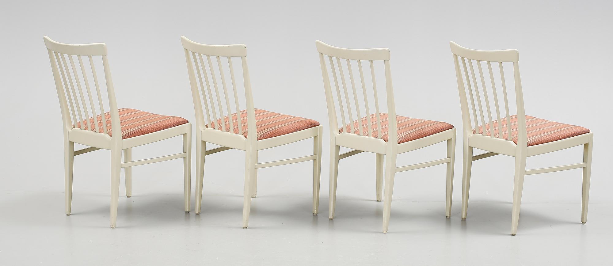 MATGRUPP, 5 delar, "Herrgården", Carl Malmsten, Bodafors, 1969.