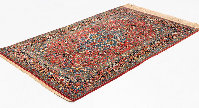 An antique/semi-antique Jozan carpet, ca 210 x 136 cm.
