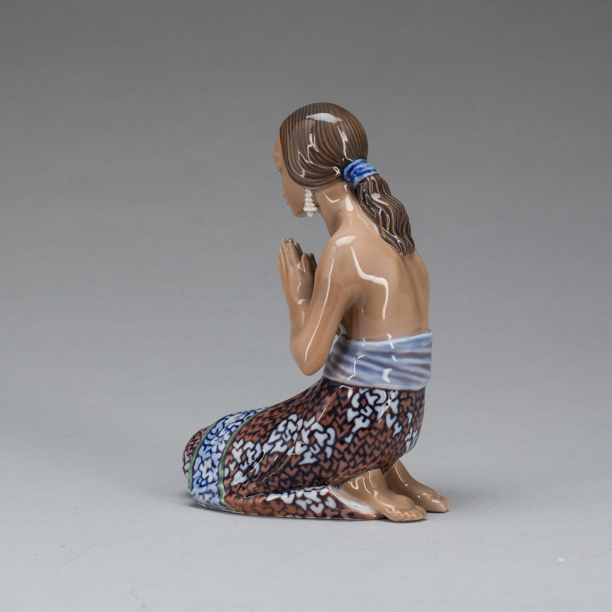 FIGURIN, porslin, Dahl Jensen.