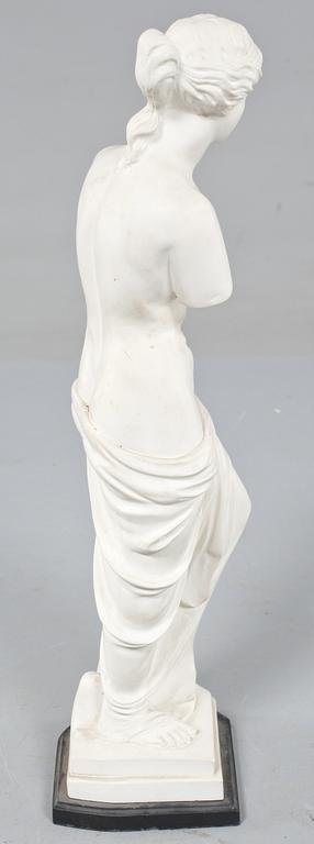 SKULPTUR, gjutmassa, kopia efter "Venus från Milo", 1900-tal.