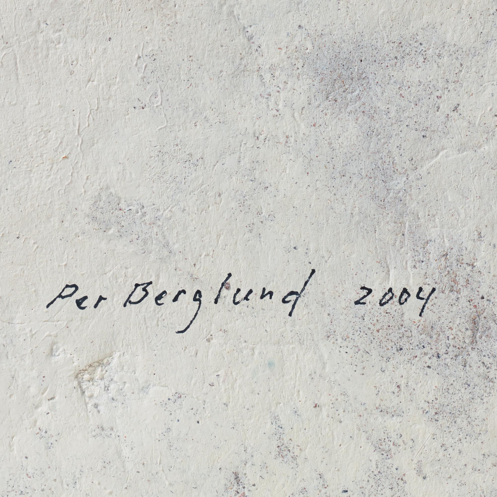 PER BERGLUND, relief i gjuten betong, signerad och daterad 2004.