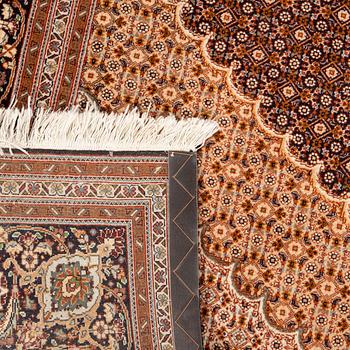 Matta Täbris part silk semintik ca 310x200 cm.