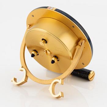 Cartier, "Trinity", alarm clock, 75 x 86 x 26 mm.