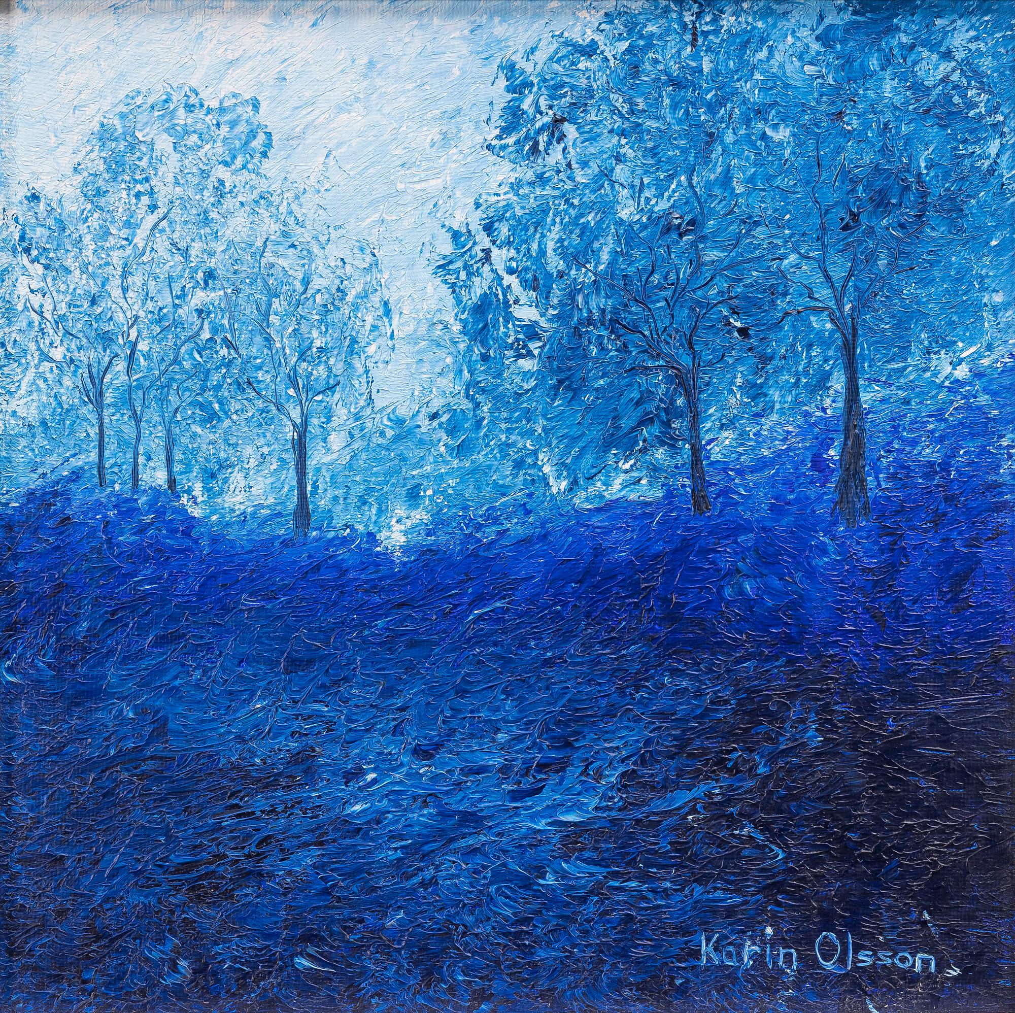 Karin Olsson, "Blå gryning".