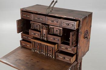 A so called "Vargueno" Cabinet, probably Spain during 17th/18th century.