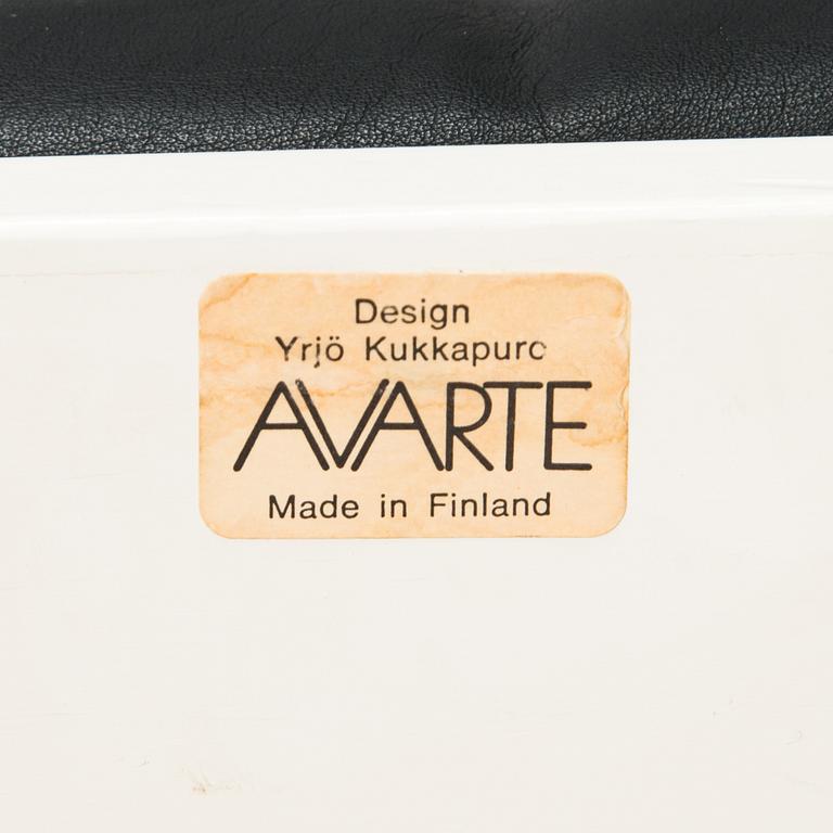 Yrjö Kukkapuro, a 1980's 'Experiment' sofa for Avarte.