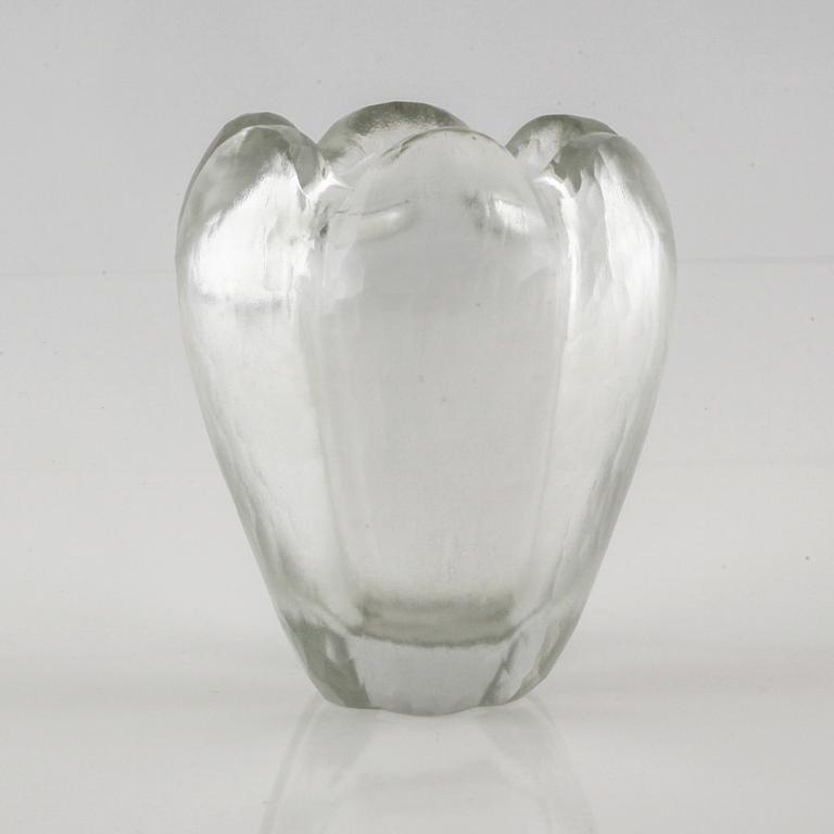 VICKE LINDSTRAND, vas, "Stella polaris", Orrefors, 1930-/40-tal.