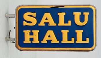 REKLAMSKYLT, neon, Kungsholms skyltfabrik Stockholm, 1960/70-tal.