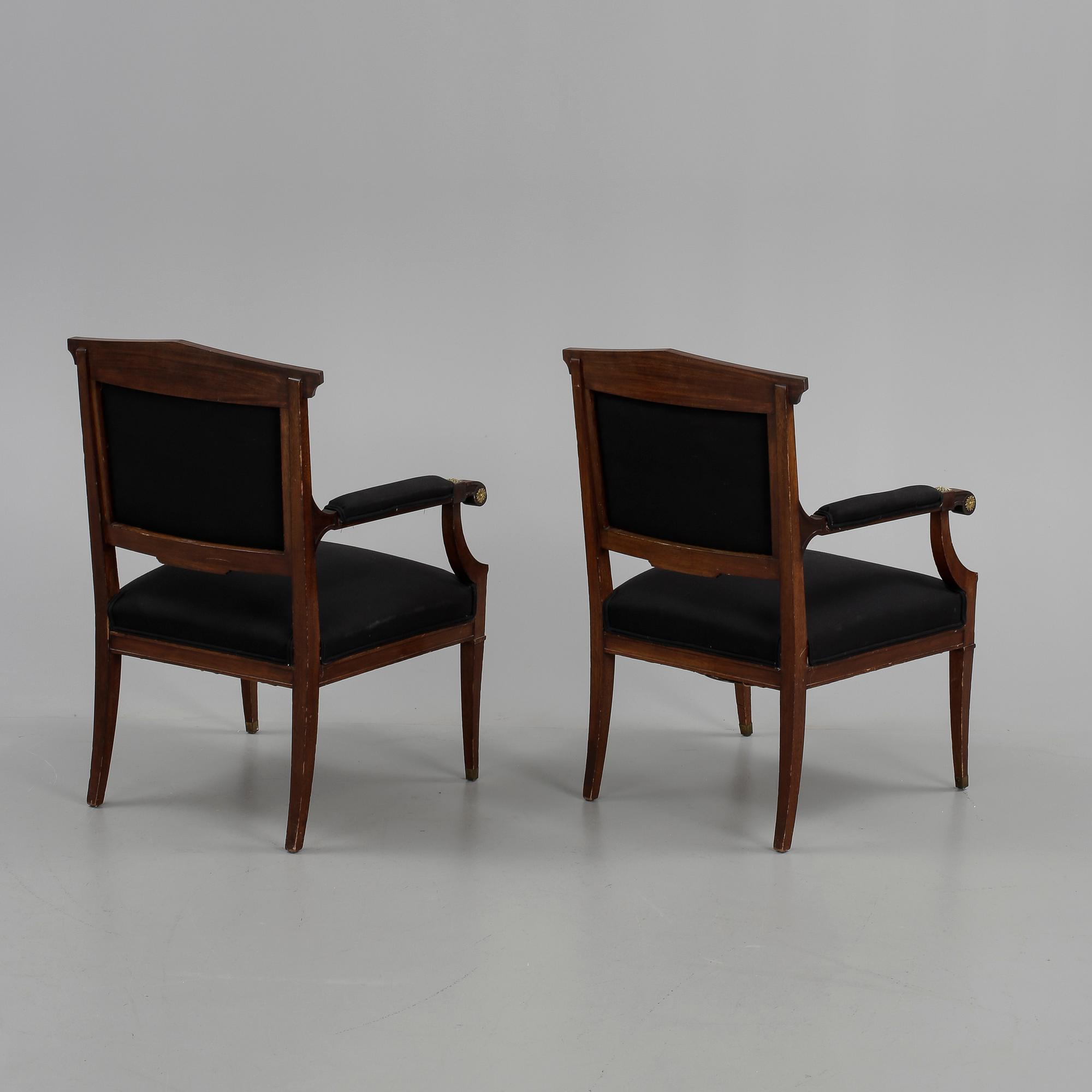 KARMSTOLAR, empirestil, 1900-talets början.