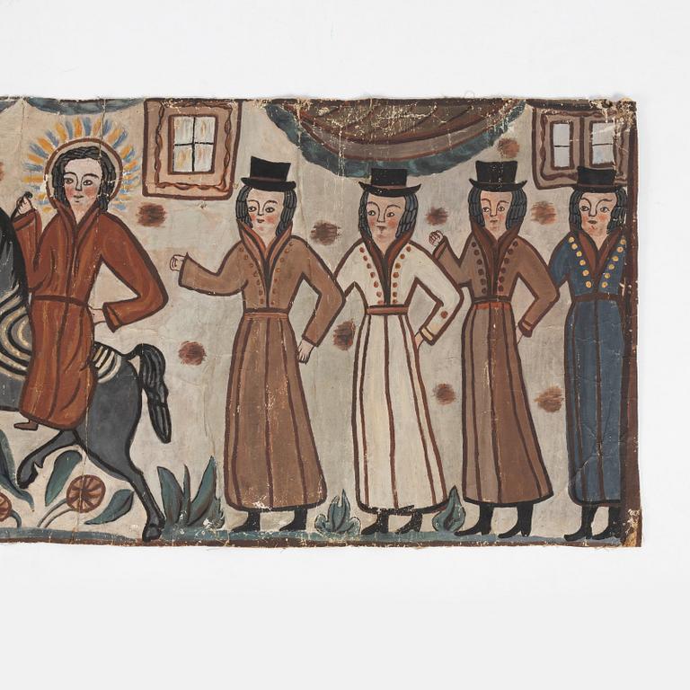 A Swedish provincial painting 19th Century.