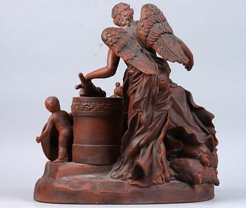 TERRAKOTTAFIGUR, sign, Goldscheider, 1900-tal.