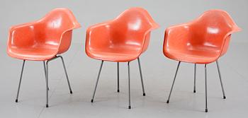 STOLAR, 3 st, Charles och Ray Eames, NK, 1960/70-tal.