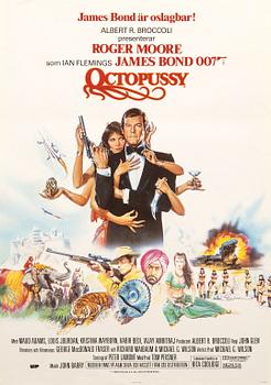 Filmaffisch James Bond "Octopussy".