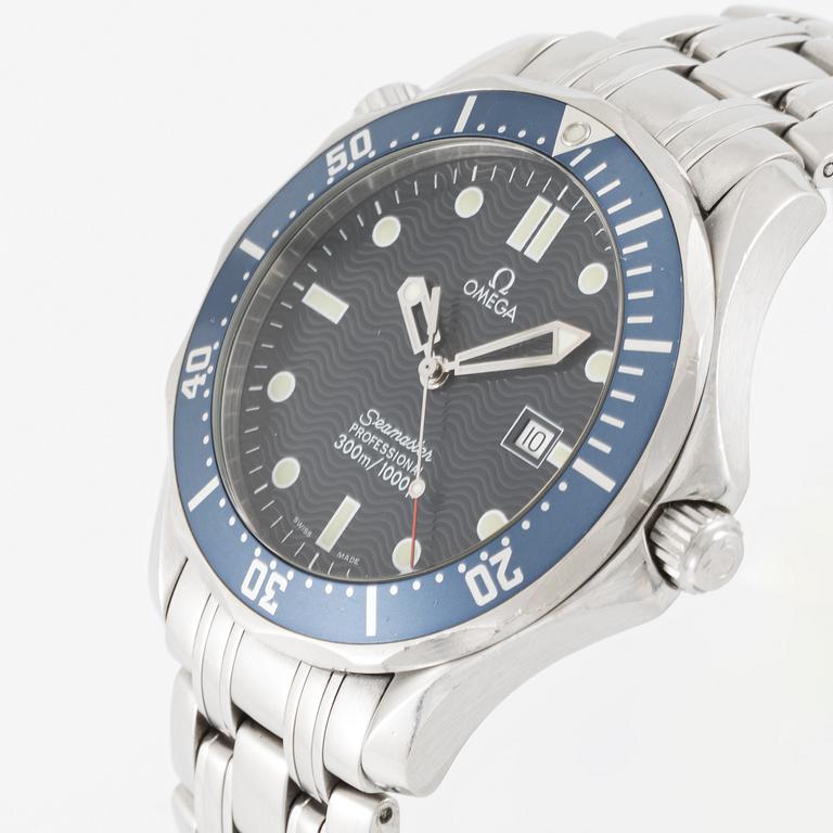 Omega, Seamaster, Professional, Diver 300M, "James Bond GoldenEye", ca 1998.