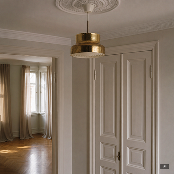 Anders Pehrson, A ceiling lamp, 'Bumlingen', Ateljé Lyktan, Åhus.